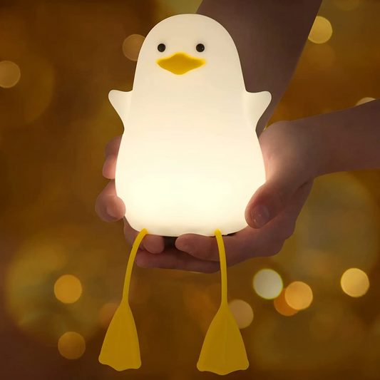 Lámpara LED de patito para niños