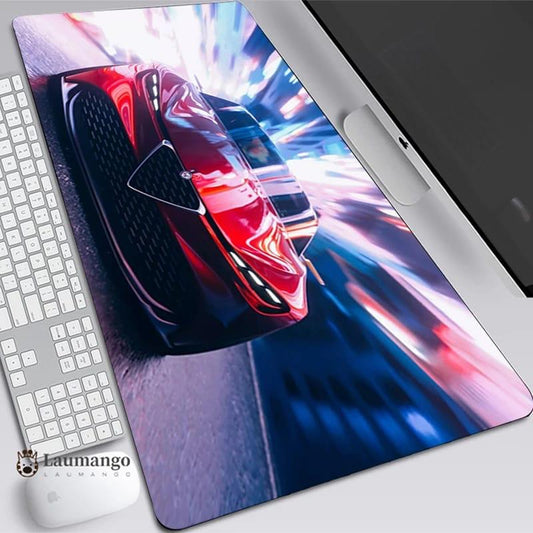 Mouse Pad Gamer Auto Rojo M39 Pg