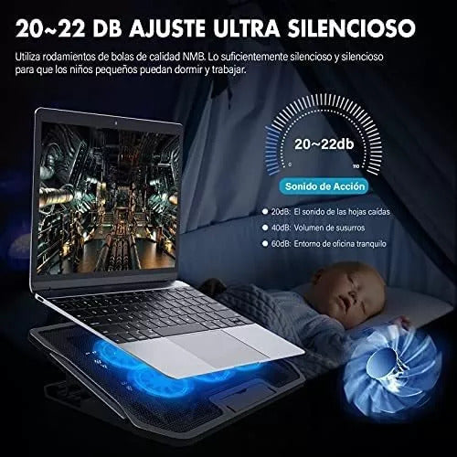 Base Notebook 6 Ventiladores