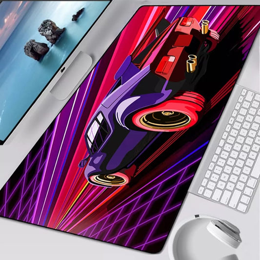 Mouse Pad Auto Estilo Tron M66 Pg